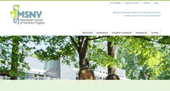 Desktop Screenshot of msnv.org