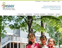 Tablet Screenshot of msnv.org